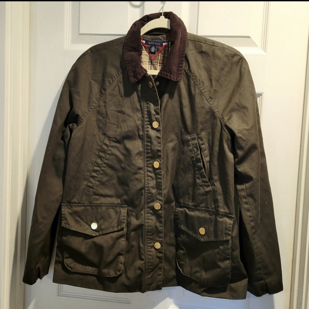 TOMMY HILFIGER Barn Jacket, M fits sizes 6-8, $4.99 S/H